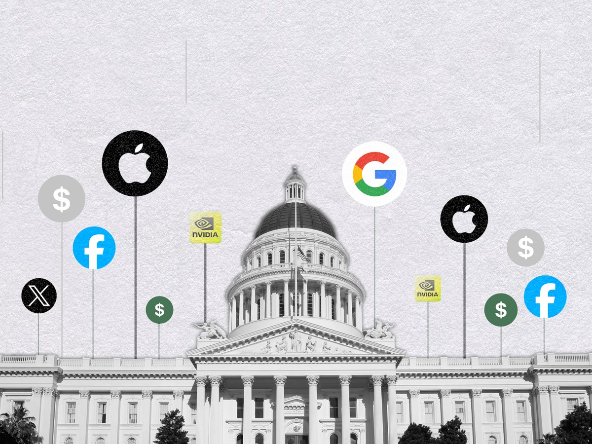 Tech is growing as a source of California tax revenue — that’s the good news and the bad news