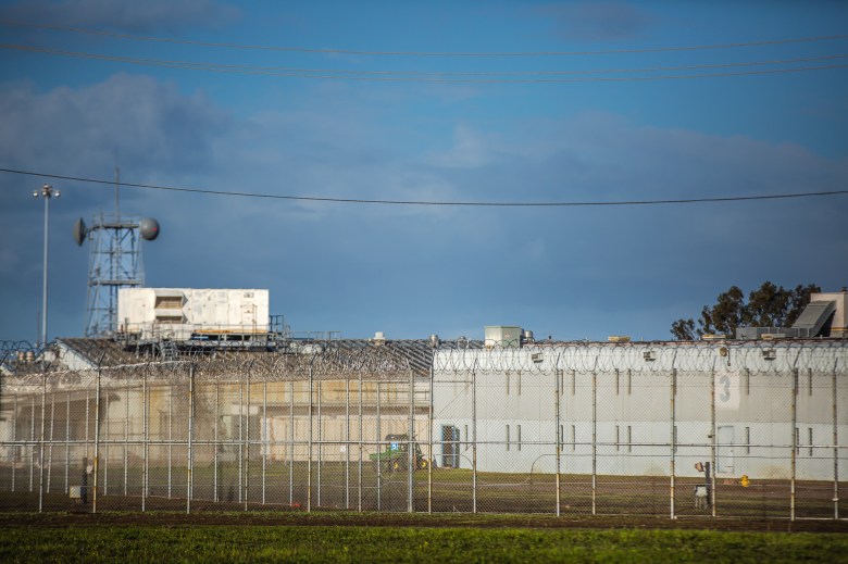 The former Karl Holton Youth Correctional Facility now the location of the California Health Care Facility in Stockton on Feb. 5, 2023. Photo by Rahul Lal, CalMatters