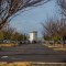 A watchtower at the California Health Care Facility in Stockton on Feb. 5, 2023. Photo by Rahul Lal, CalMatters