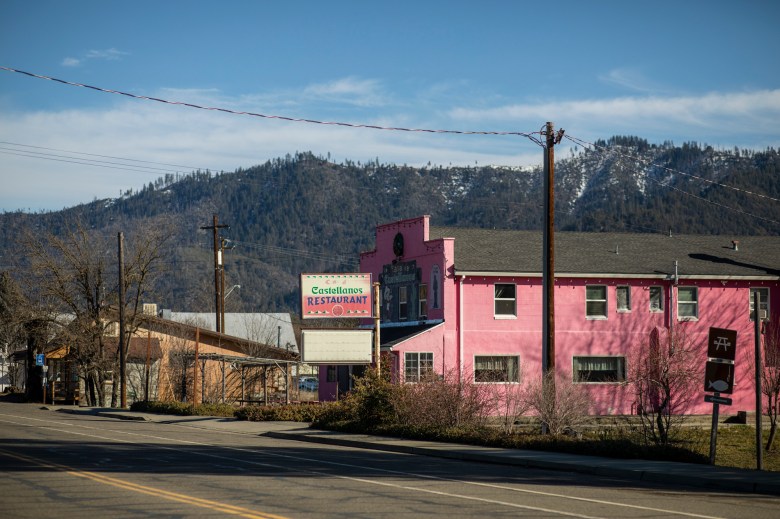 Hayfork on Feb. 7, 2023. Photo by Martin do Nascimento, CalMatters