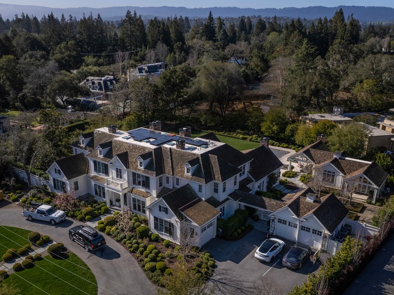 Atherton, one of the nation's richest communities, has California's highest concentration of electric cars. March, 2023. Photo by Martin do Nascimento