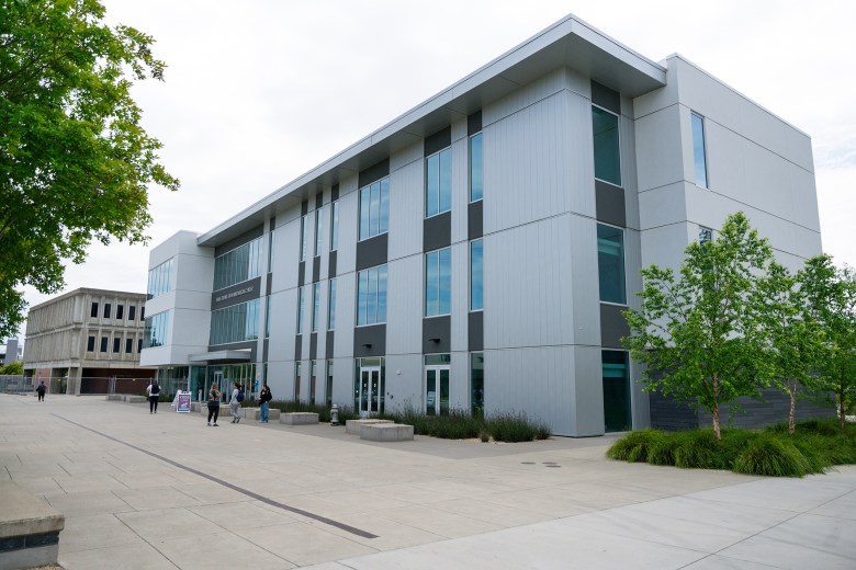 The Diane Bryant STEM Innovation Center at American River College on April 25, 2024. Photo by Cristian Gonzalez for CalMatters.