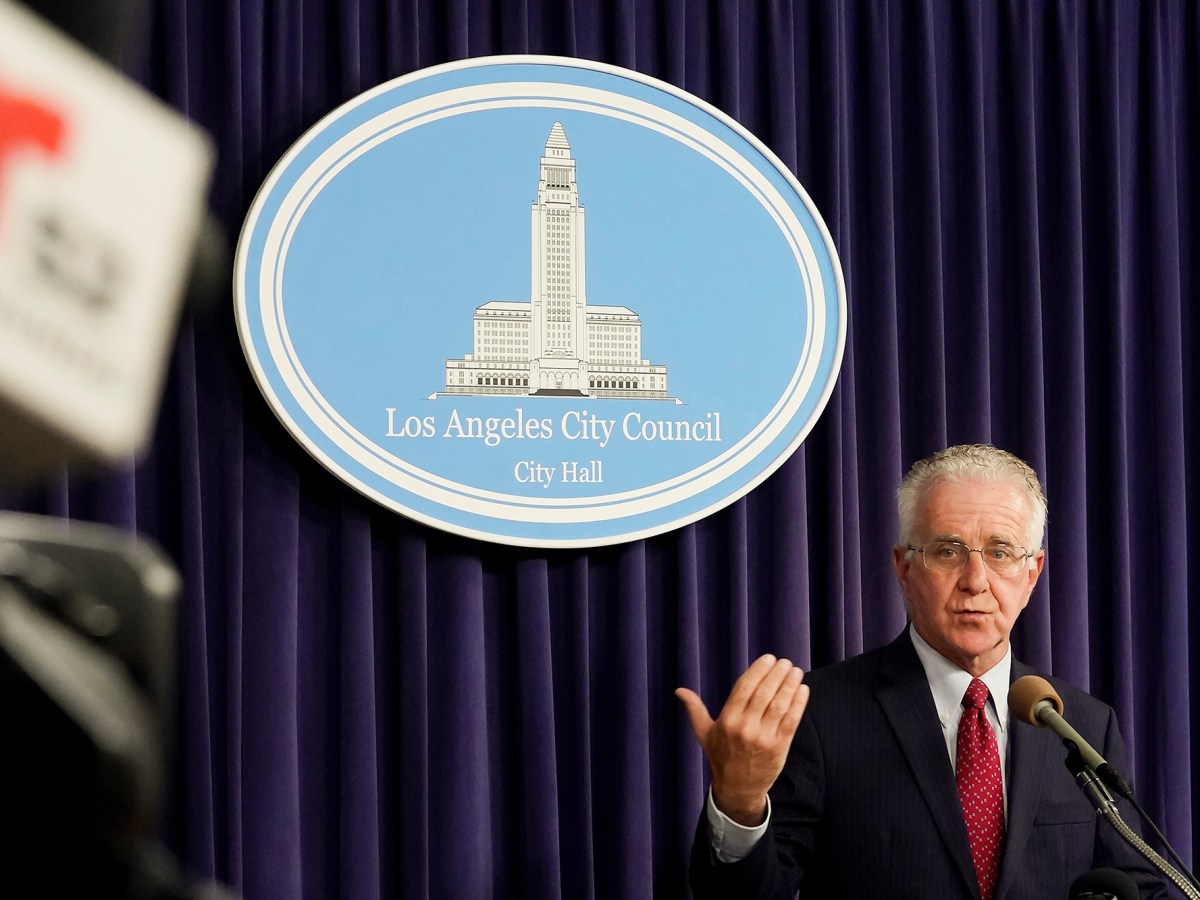 Los Angeles politicians take rare steps to limit their power and boost public confidence – sort of