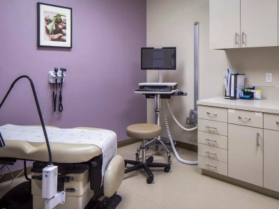 An exam room at Planned Parenthood of Orange and San Bernardino Counties’ health center. Image courtesy of Planned Parenthood of Orange and San Bernardino Counties