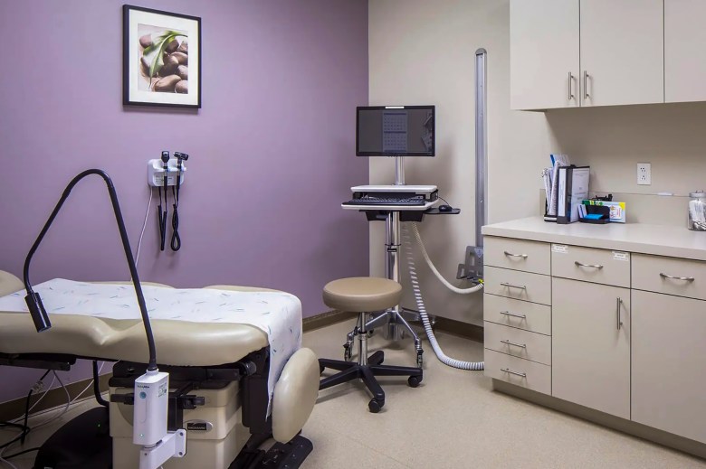 An exam room at Planned Parenthood of Orange and San Bernardino Counties’ health center. Image courtesy of Planned Parenthood of Orange and San Bernardino Counties