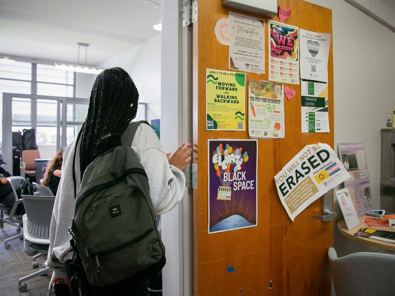 The Black Academic Excellence Center at Cal Poly in San Luis Obispo on Nov. 2, 2022. Photo by Julie Leopo for CalMatters